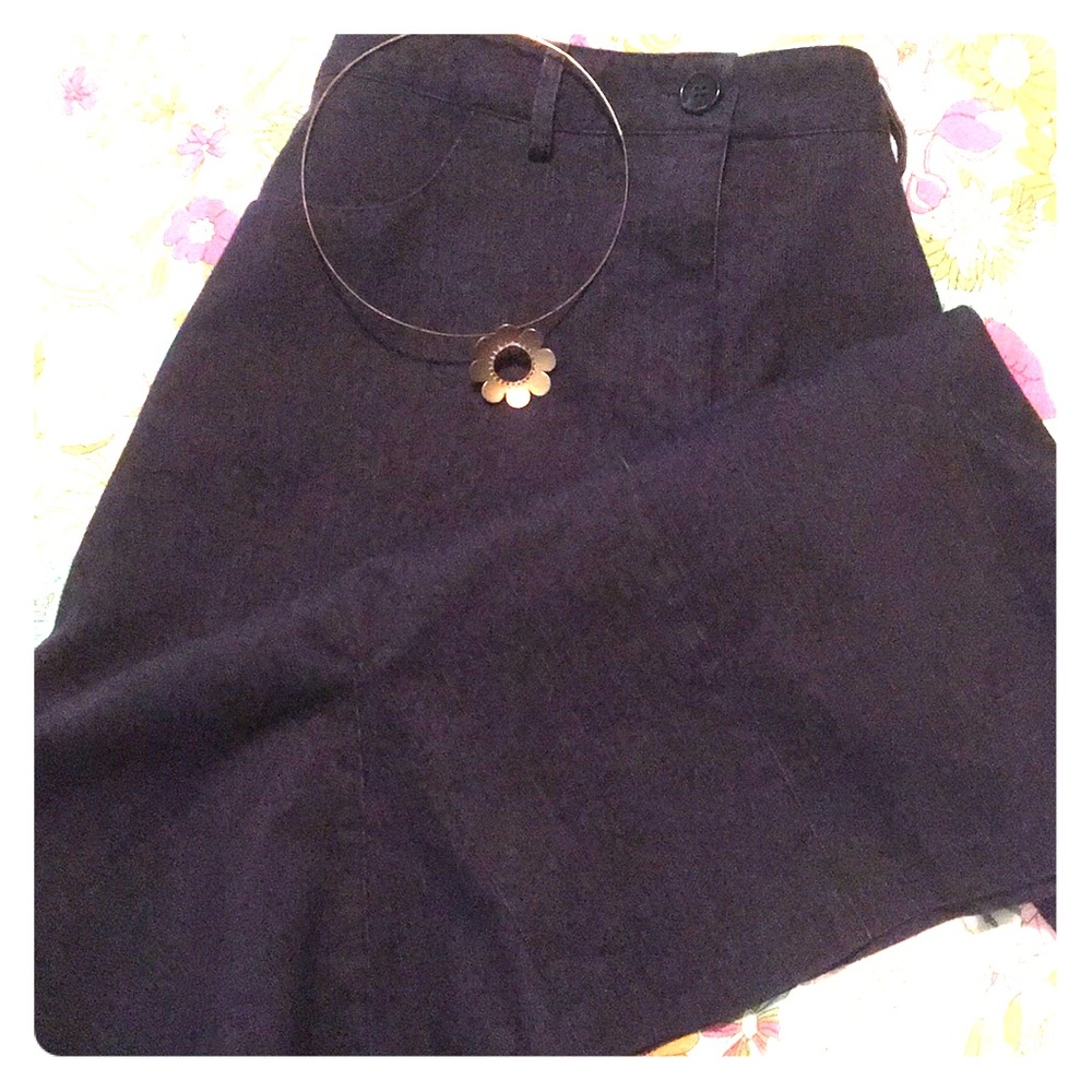 Petite Denim Jeans Skirt